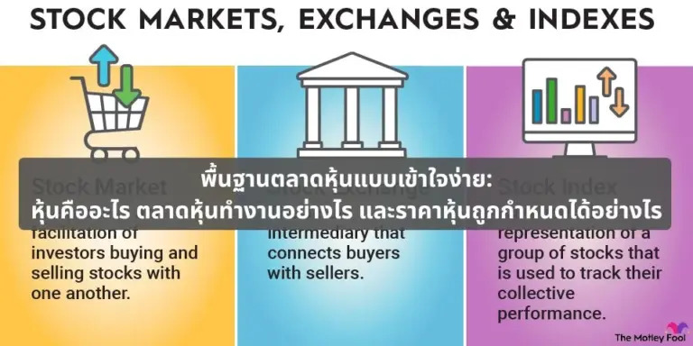 พื้นฐานตลาดหุ้นแบบเข้าใจง่าย: หุ้นคืออะไร ตลาดหุ้นทำงานอย่างไร และราคาหุ้นถูกกำหนดได้อย่างไร
