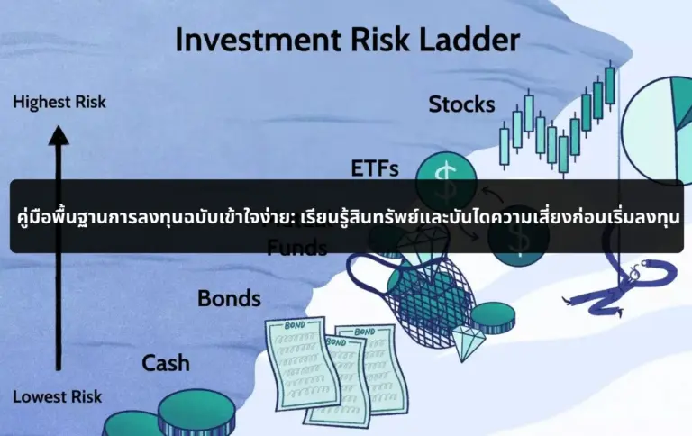 คู่มือพื้นฐานการลงทุนฉบับเข้าใจง่าย: เรียนรู้สินทรัพย์และบันไดความเสี่ยงก่อนเริ่มลงทุน
