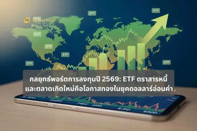 กลยุทธ์พอร์ตการลงทุนปี 2569: ETF ตราสารหนี้ และตลาดเกิดใหม่คือโอกาสทองในยุคดอลลาร์อ่อนค่า