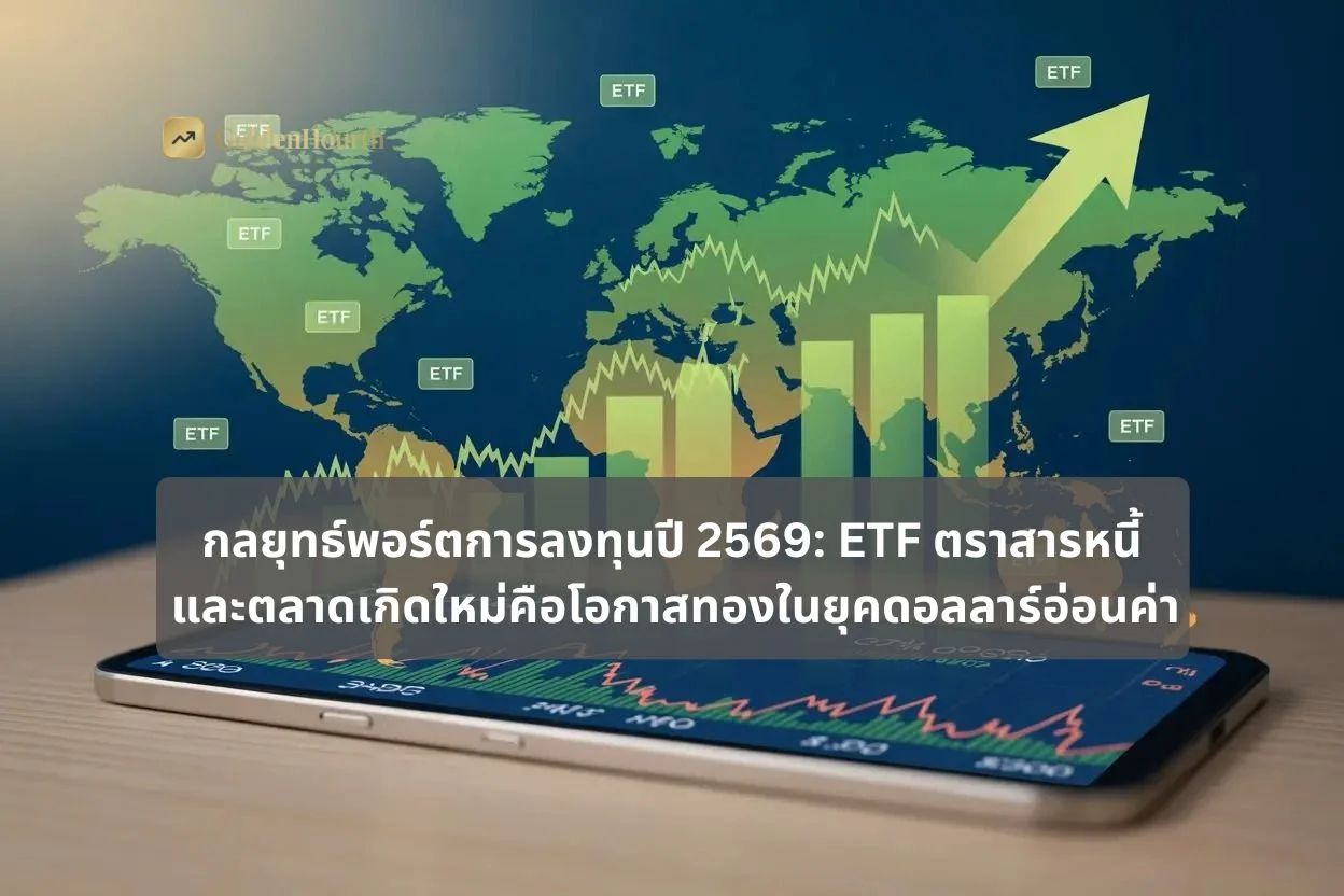 กลยุทธ์พอร์ตการลงทุนปี 2569: ETF ตราสารหนี้ และตลาดเกิดใหม่คือโอกาสทองในยุคดอลลาร์อ่อนค่า