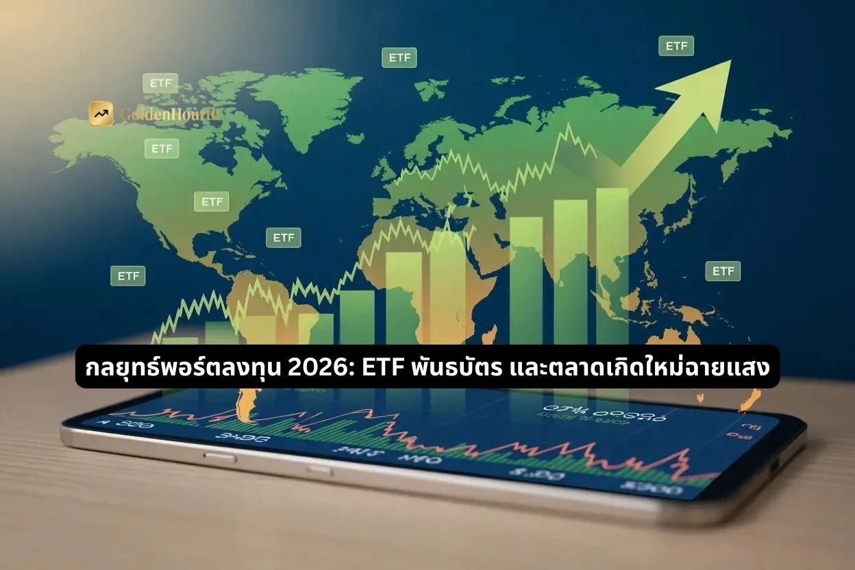 กลยุทธ์พอร์ตลงทุน 2026: ETF พันธบัตร และตลาดเกิดใหม่ฉายแสง
