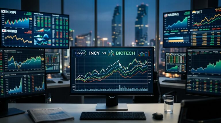 หุ้น Incyte แซง ETF ชีวเภสัชรอบ 3 เดือน แต่ยังแพ้ระยะยาว